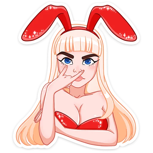 😐 Стикер «Каталина без надписей» для Telegram