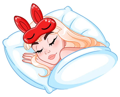 😴 Стикер «Каталина без надписей» для Telegram