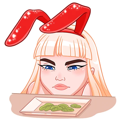 🤢 Стикер «Каталина без надписей» для Telegram
