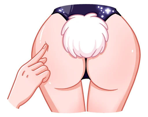 🍑 Стикер «Каталина без надписей» для Telegram