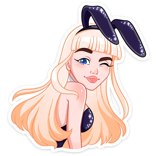😉 Стикер «Каталина без надписей» для Telegram