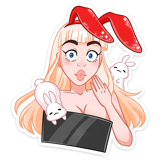 🙊 Стикер «Каталина без надписей» для Telegram