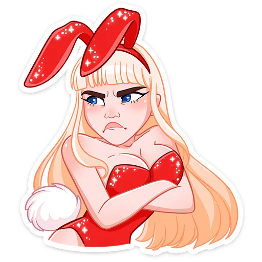 😡 Стикер «Каталина без надписей» для Telegram