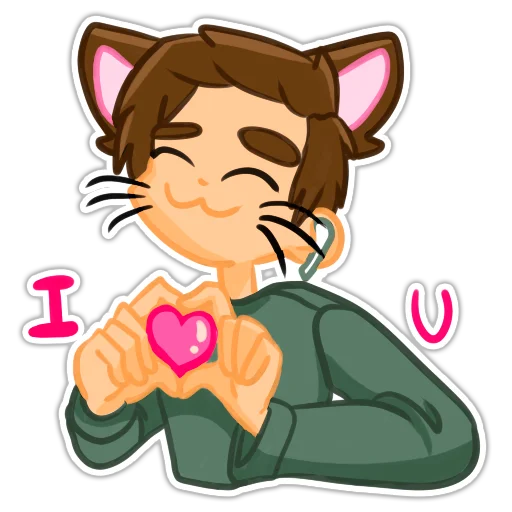 😘 Стикер «KATE VLAD» для Telegram