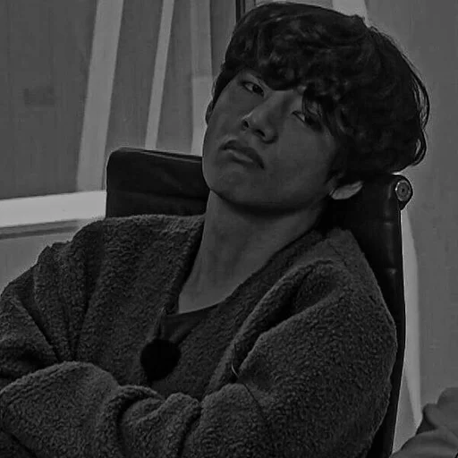 🦇 Стикер «TAEHYUNG DARK» для Telegram