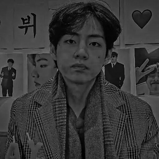 🦇 Стикер «TAEHYUNG DARK» для Telegram