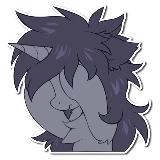 😣 Стикер «Kate the unicorn» для Telegram