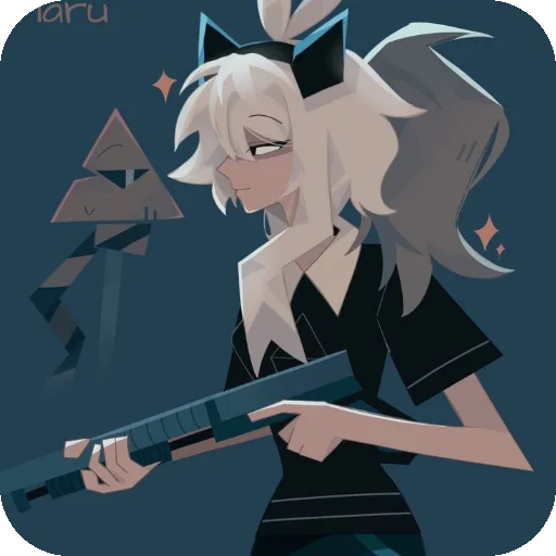 📖 Стикер «Katie» для Telegram