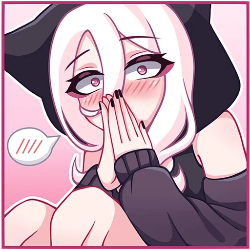☺️ Стикер «Катши (version 18+)» для Telegram
