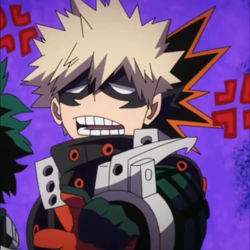 💥 Стикер «Katsuki Bakugo» для Telegram
