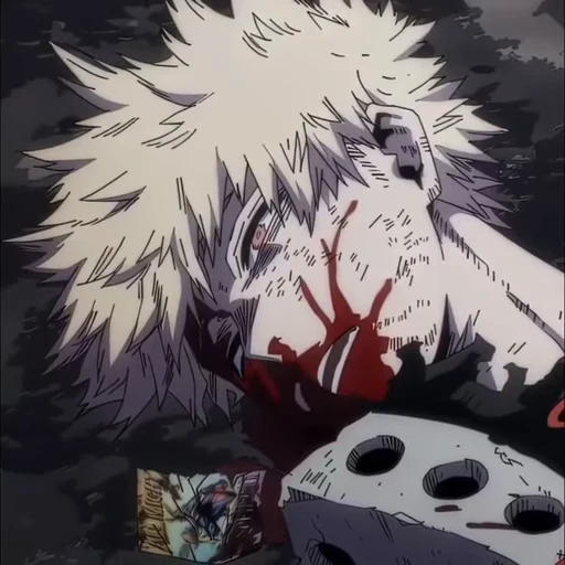 💥 Стикер «Katsuki Bakugo» для Telegram