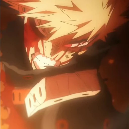 💥 Стикер «Katsuki Bakugo» для Telegram