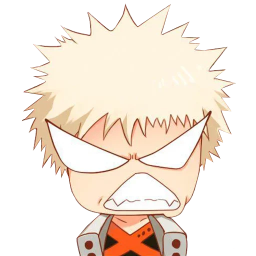 😡 Стикер «Bakugou Katsuki» для Telegram