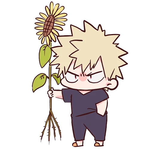 🌻 Стикер «Bakugou Katsuki» для Telegram