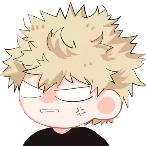 😠 Стикер «Bakugou Katsuki» для Telegram