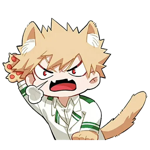 😠 Стикер «Bakugou Katsuki» для Telegram