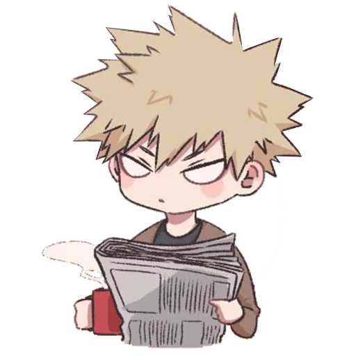 😐 Стикер «Bakugou Katsuki» для Telegram