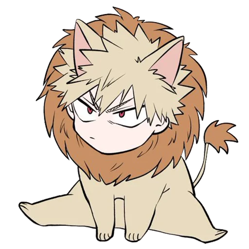 🦁 Стикер «Bakugou Katsuki» для Telegram