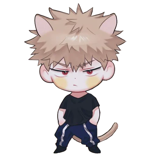 😐 Стикер «Bakugou Katsuki» для Telegram