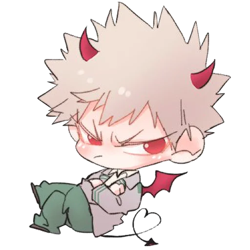 👿 Стикер «Bakugou Katsuki» для Telegram