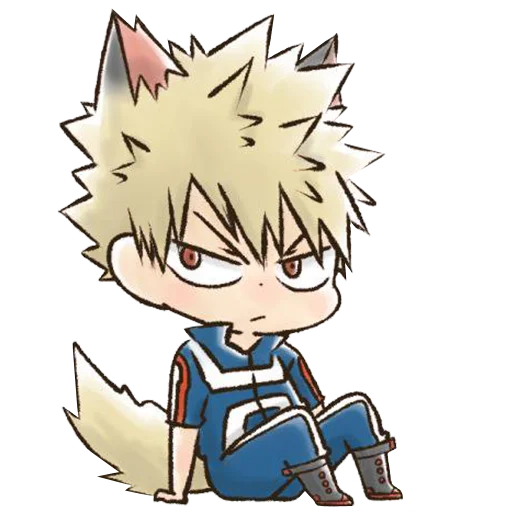😕 Стикер «Bakugou Katsuki» для Telegram