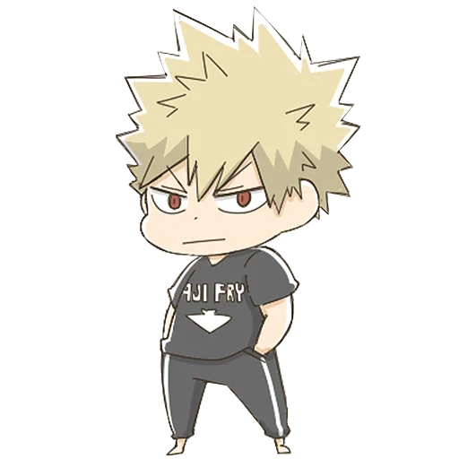 😐 Стикер «Bakugou Katsuki» для Telegram