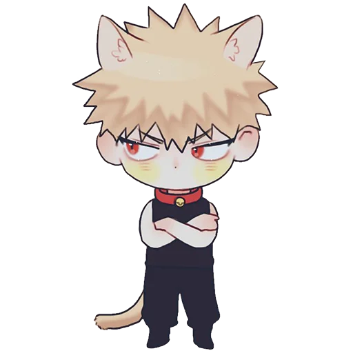 😶 Стикер «Bakugou Katsuki» для Telegram