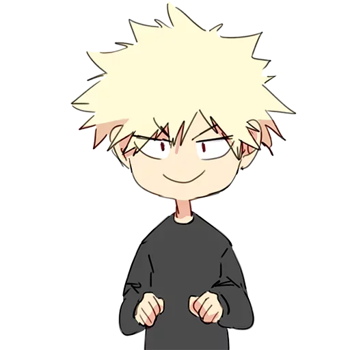 🙂 Стикер «Bakugou Katsuki» для Telegram