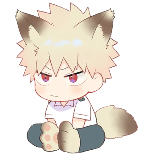 😐 Стикер «Bakugou Katsuki» для Telegram