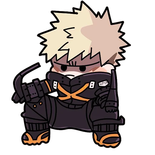 😠 Стикер «Bakugou Katsuki» для Telegram
