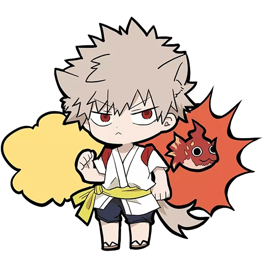 💥 Стикер «Bakugou Katsuki» для Telegram