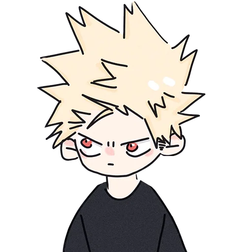 😐 Стикер «Bakugou Katsuki» для Telegram