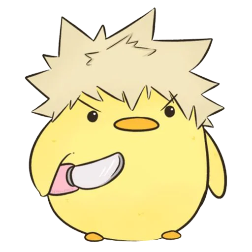 🔪 Стикер «Bakugou Katsuki» для Telegram