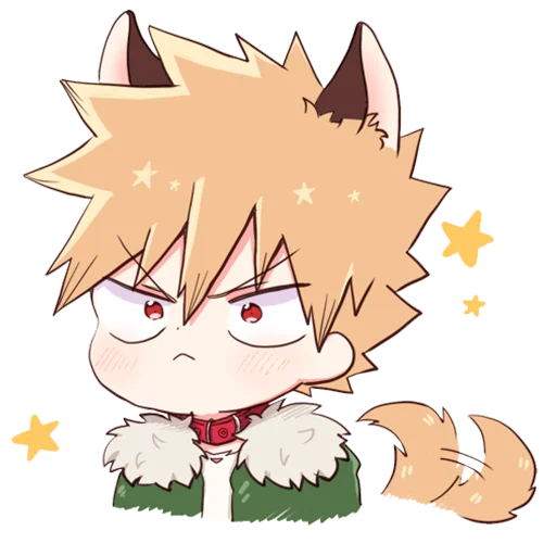 ✨ Стикер «Bakugou Katsuki» для Telegram