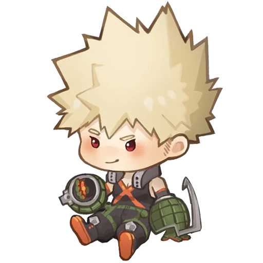 😏 Стикер «Bakugou Katsuki» для Telegram