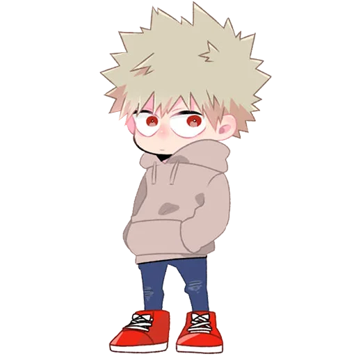 😐 Стикер «Bakugou Katsuki» для Telegram