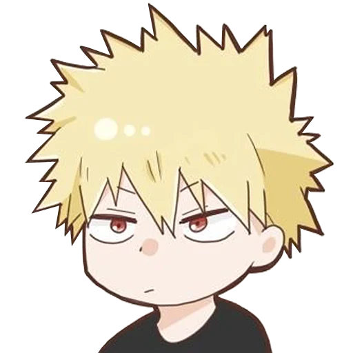 😕 Стикер «Bakugou Katsuki» для Telegram