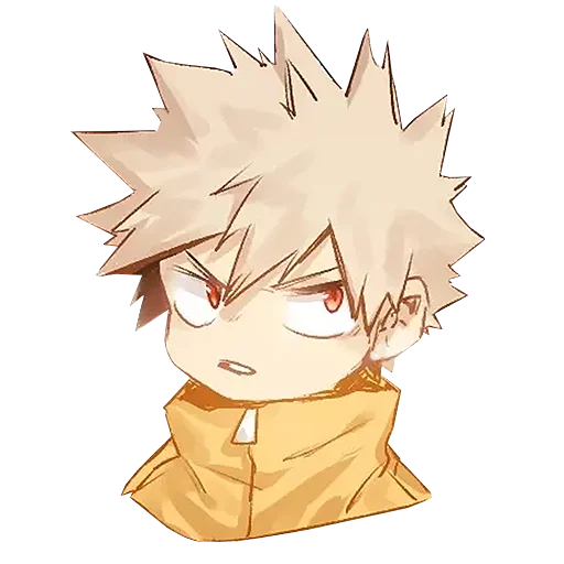 😒 Стикер «Bakugou Katsuki» для Telegram