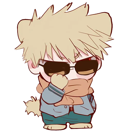 😎 Стикер «Bakugou Katsuki» для Telegram