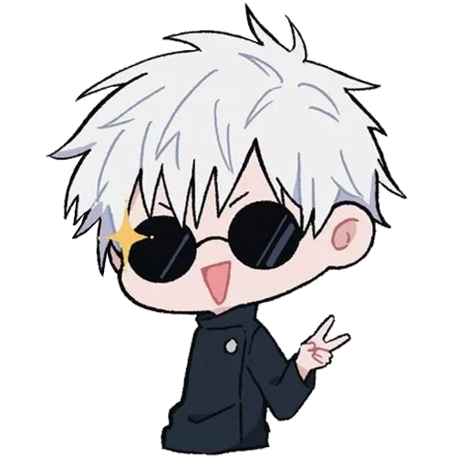 🌐 Стикер «Satoru Gojo Сатору Годзе» для Telegram