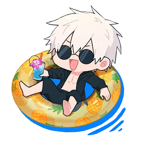 🌐 Стикер «Satoru Gojo Сатору Годзе» для Telegram