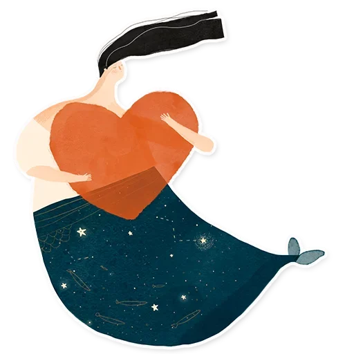 🧜‍♀️ Стикер «Starlight Night» для Telegram
