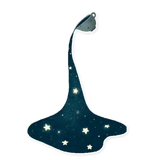 ☕ Стикер «Starlight Night» для Telegram