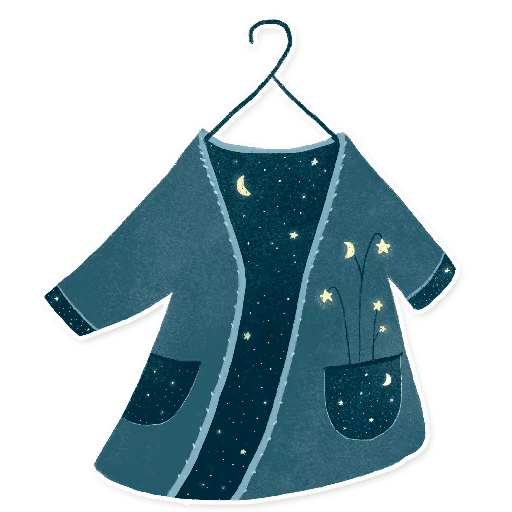 👗 Стикер «Starlight Night» для Telegram