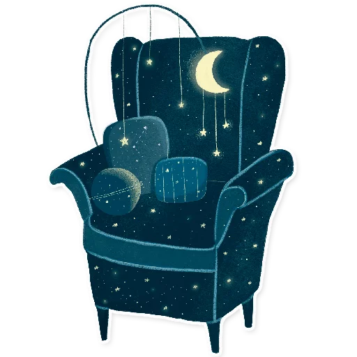 💺 Стикер «Starlight Night» для Telegram