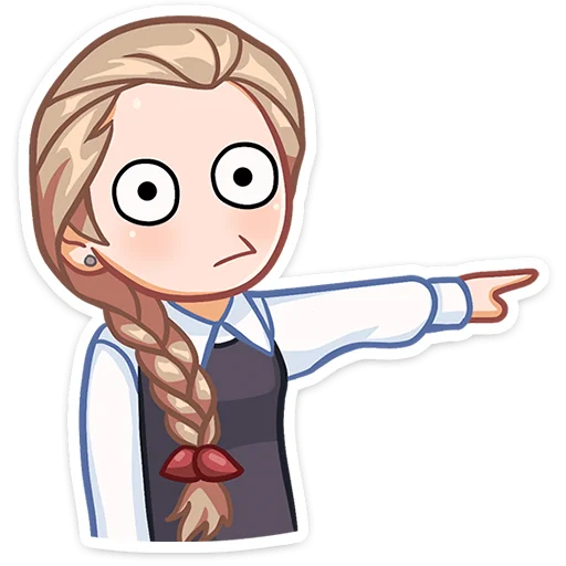 🥰 Стикер «Катя (зайчик) без надписей» для Telegram