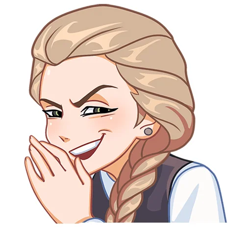 🥰 Стикер «Катя (зайчик) без надписей» для Telegram