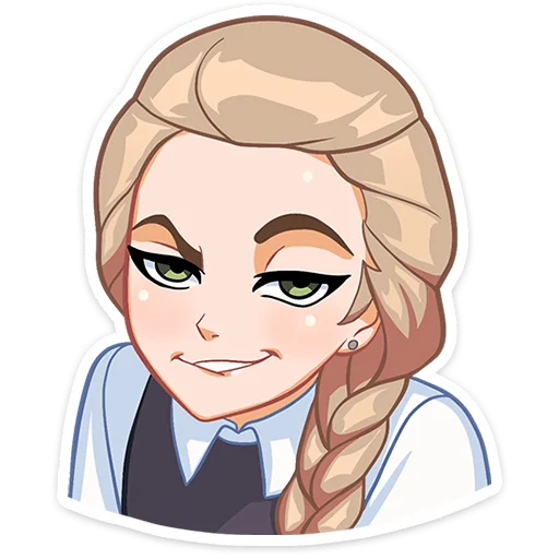 😏 Стикер «Катя (зайчик) без надписей» для Telegram