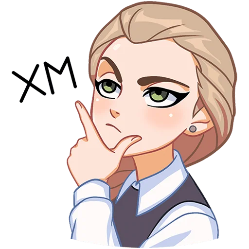 🤔 Стикер «Катя» для Telegram