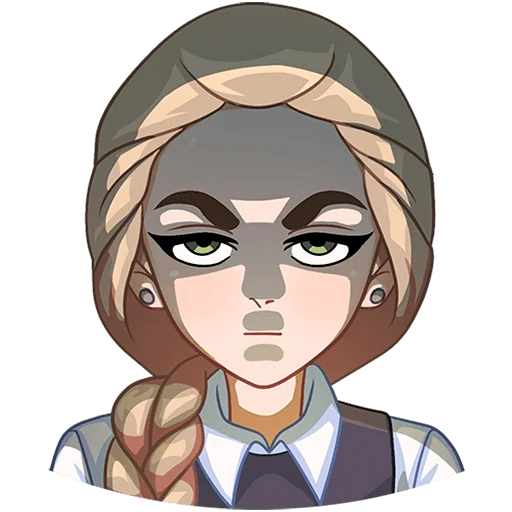 🙃 Стикер «Катя» для Telegram